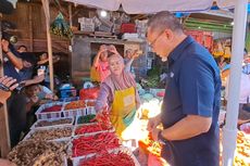 Kunjungi Pasar Terong Makassar, Mendag Sebut Harga Sejumlah Bahan Pangan Terlalu Murah