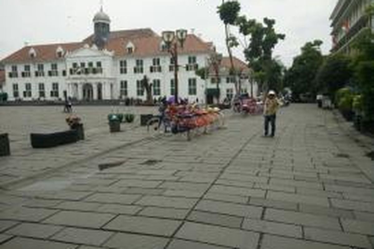 Taman Fatahillah, Kota Tua, Jakarta Barat.