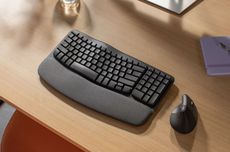 Logitech Rilis Keyboard Ergonomis Wave Keys di Indonesia, Harga Rp 1,2 Juta