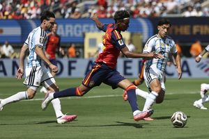 Hasil Spanyol Vs Argentina 0-0: Albiceleste Main 10 Orang di Extra Time!