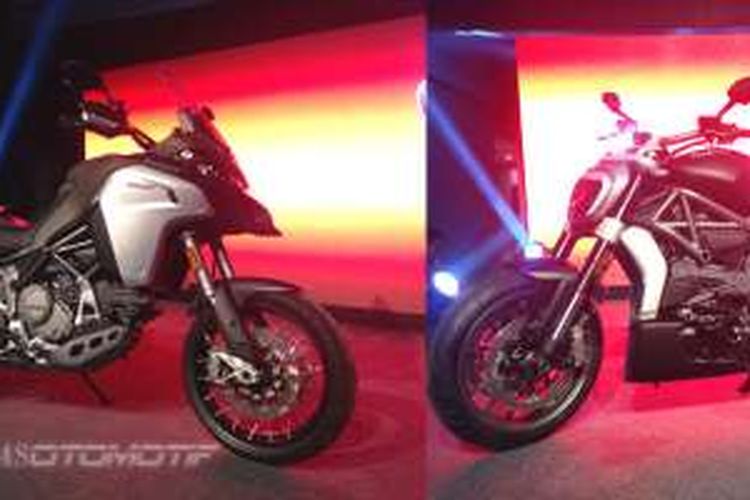 Dua sepeda motor yang baru hadir di Indonesia.