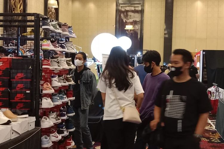 Suasana Bandung Sneaker Season 3.0 di Trans Luxury Hotel, belum lama ini. 