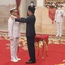 President Jokowi Inaugurates Muhammad Ali as Navy Chief of Staff