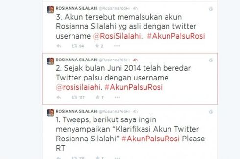 Rosiana Silalahi Klarifikasi Akun Palsu yang Dukung Prabowo