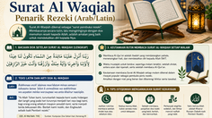 Doa Setelah Membaca Surat Al Waqiah Penarik Rezeki (Arab/Latin)