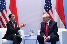 Jokowi: Ternyata Donald Trump Suka Melucu