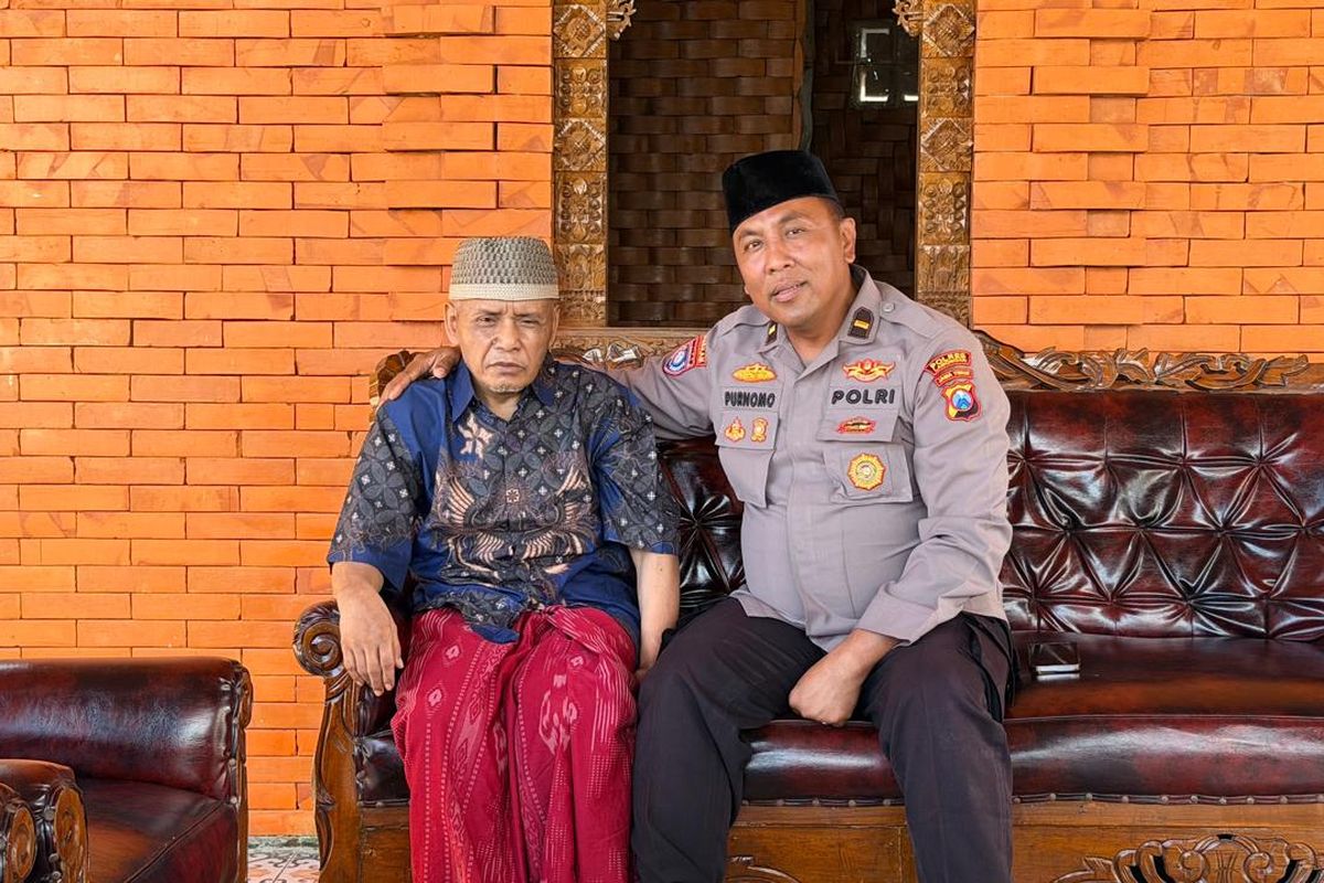 Kisah Ipda Purnomo Bebaskan Mbah Kirno dari Sangkar Besi, Optimistis Masih  Bisa Sembuh