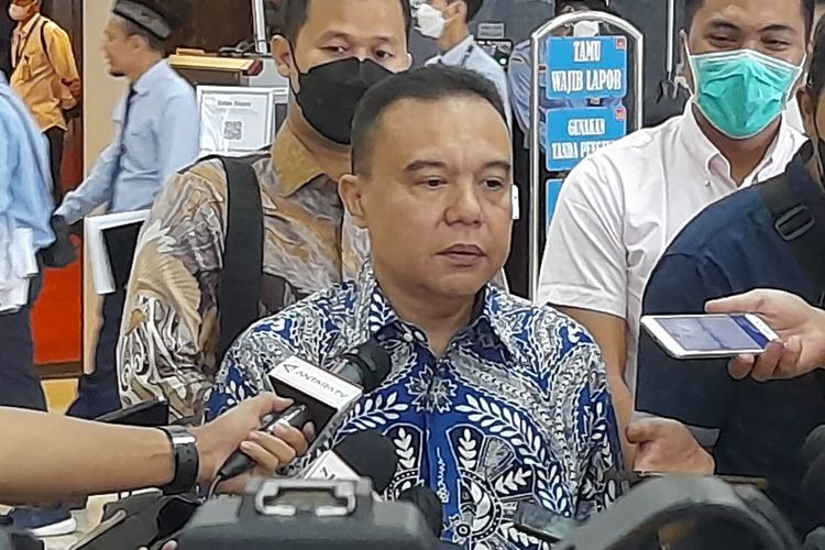 Wakil Ketua DPR RI yang juga Ketua Harian DPP Partai Gerindra Sufmi Dasco Ahmad di Kompleks Parlemen Senayan, Jakarta, Rabu (16/11/2022).