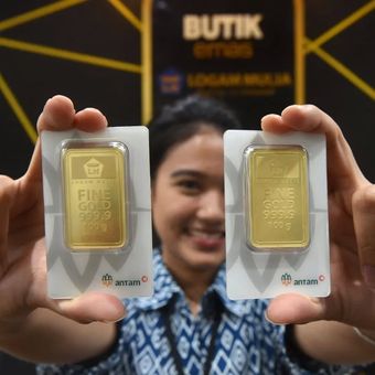 Harga emas Antam hari ini