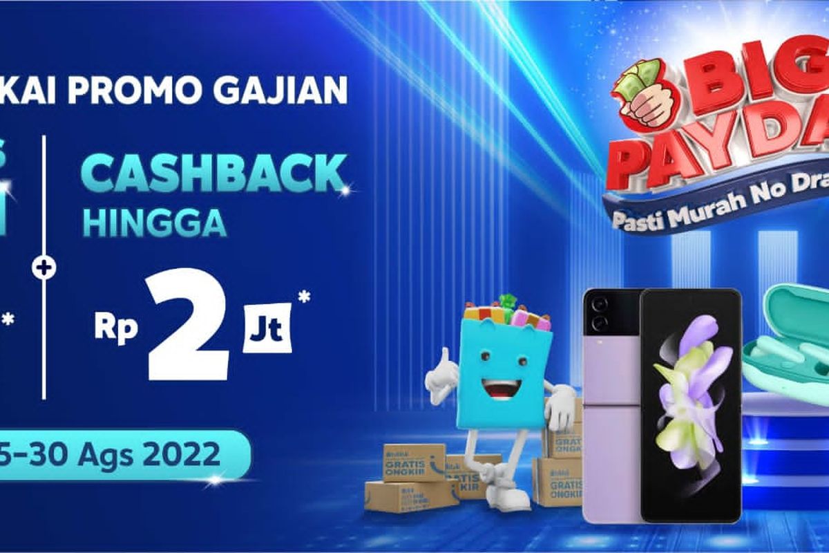 Lewat Program Big PayDay, Blibli Tebar Diskon Hingga 90 Persen