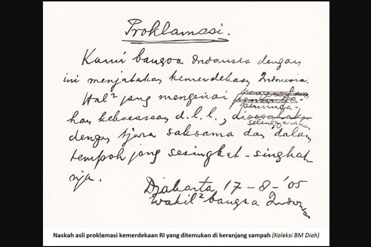 Hari Ini Dalam Sejarah Mengenang Detik Detik Proklamasi 17 Agustus 1945 Halaman All Kompas Com