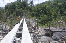 Tengah Dibangun Jembatan Gladak Perak Darurat, Rampung 20 April
