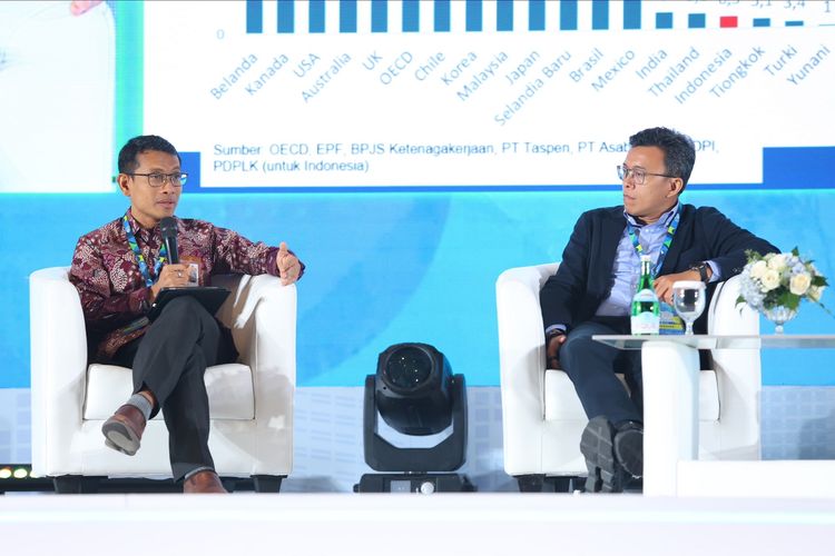 Staf ahli bidang pengeluaran negara Kementerian Keuangan (Kemenkeu) Sudarto dalam sebuah diskusi pada Social Security Summit 2024 beberapa waktu lalu.
