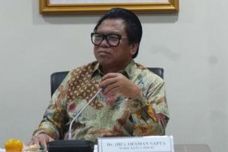 Wakil Ketua MPR Oesman Sapta Odang