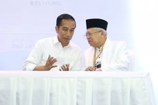 Menuju Arena Debat, Jokowi-Ma'ruf Terjebak Macet 