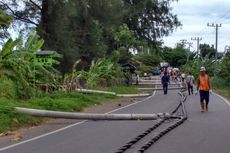 Angin Kencang, 20 Tiang Listrik Tumbang di Aceh Besar