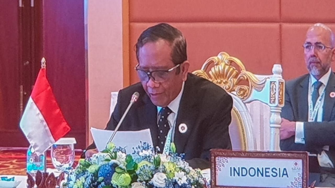 Di Forum ASEAN, Mahfud Bicara Pentingnya Membangun Kawasan yang Damai dan Sejahtera