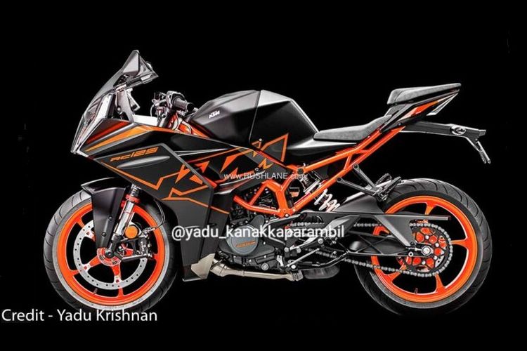 Penampakan KTM RC 125 2022 yang bocor