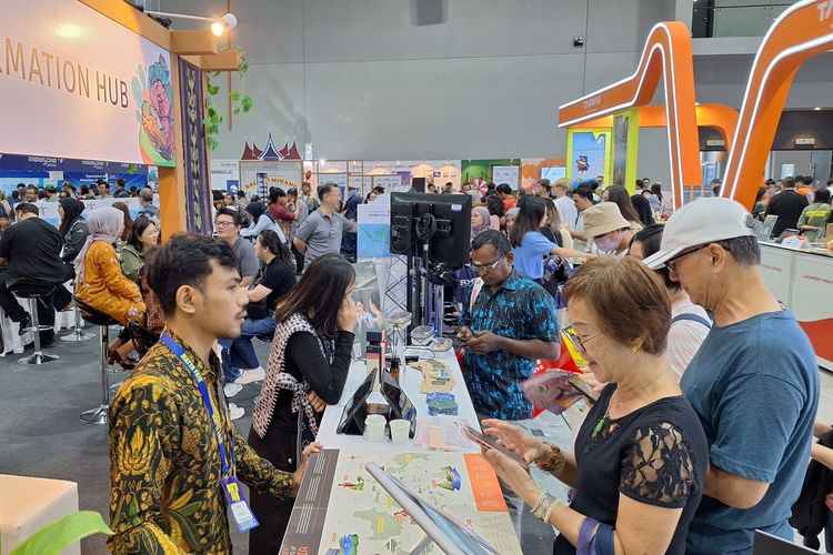 Kementerian Pariwisata berpartisipasi dalam consumer fair pariwisata terbesar di Malaysia, MATTA Fair 2025 di Kuala Lumpur, Jumat (5/9/2025).