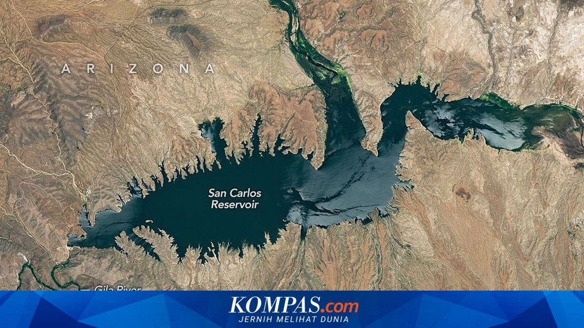 Salju Menipis, Waduk Raksasa Arizona Kering hingga Sisa Kurang dari 1 Persen