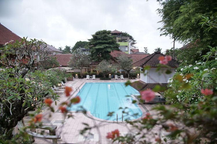 Area penginapan Pantai Indah Resort & Hotel Pangandaran.