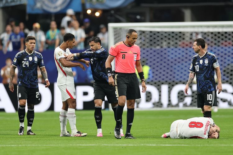 LIVE Inggris Vs Argentina 0-0: Lebih Banyak Duel Fisik daripada Peluang Gol di Babak Pertama