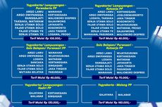 Daftar Kereta Tarif Go Show dari Yogyakarta, Harga, dan Rutenya