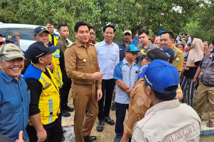 Manuver Lucky Hakim Atasi Ancaman Kekeringan di Indramayu