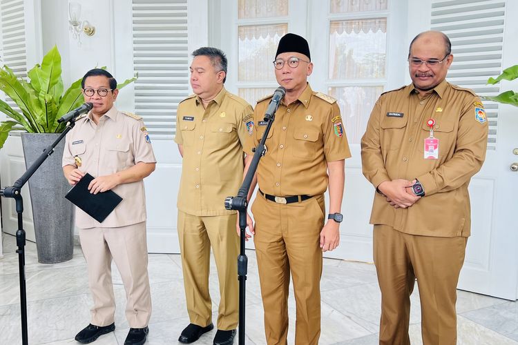 Pramono Bertemu Gubernur Lampung, Bahas Digitalisasi Layanan Publik dan Hilirisasi Pangan