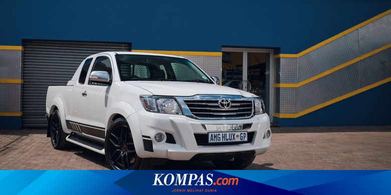 sleeper pikap toyota dijejali jantung v8 amg