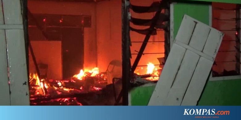 Pondok Pesantren Terbesar di Polman Ludes Dilalap Api
