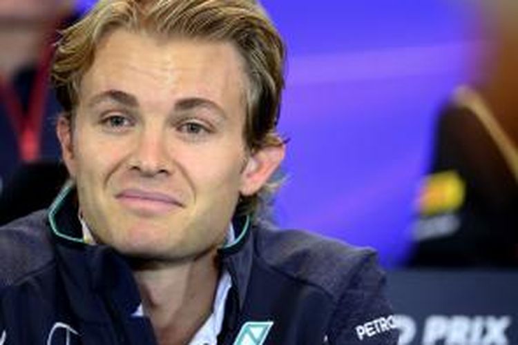 Pebalap Mercedes asal Jerman, Nico Rosberg.