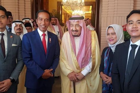 Presiden Jokowi Ajak Gibran dan Kaesang Bertemu Raja Salman