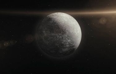 Ilustrasi planet merkurius.