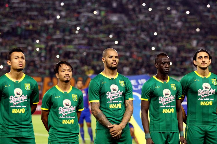 Pemain Persebaya Surabaya musim 2020, Arif Satria, M Hidayat, David da Silva, Makan Konate dan Mahmoud Eid.