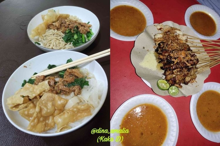 Mie Kondang dan Sate Taichan yang legendaris