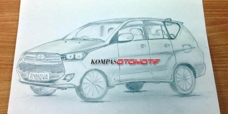 Wajah All New Innova Dalam Sketsa