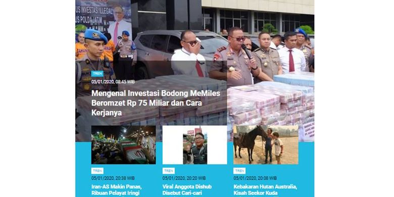 Populer Tren Apa Itu Investasi Bodong Memiles Peretas Iran Bobol Website As Halaman All Kompas Com