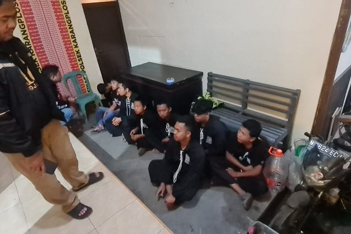 9 oknum PSHT diamankan kepolisian akibat mengeroyok remaja hingga mengalami koma.