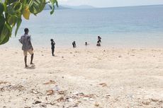 Pantai Pasir Putih Enabara, Tempat Rehat Sejenak di Jalur Pantura NTT