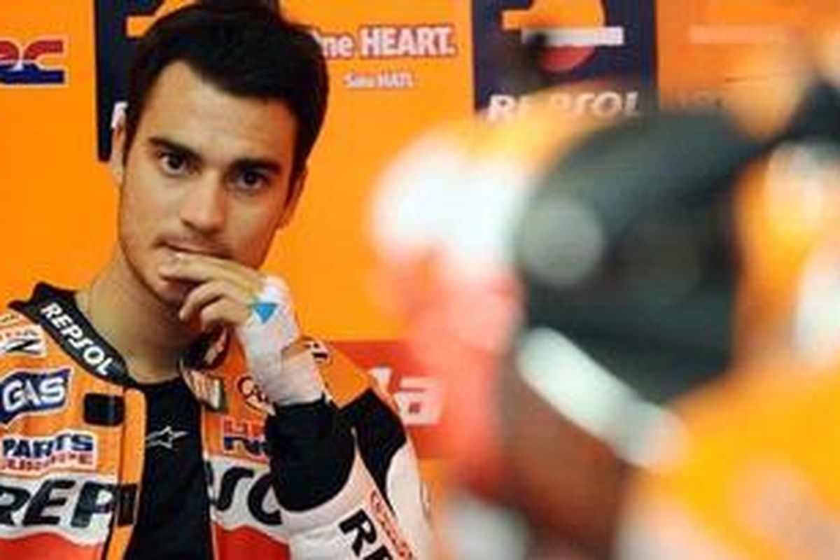 Pebalap Repsol Honda, Dani Pedrosa.