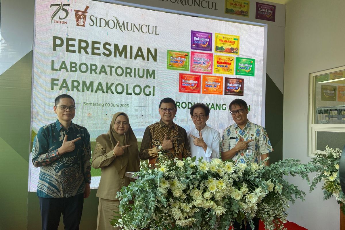 Sido Muncul Resmikan Lab Farmakologi, Perkuat Pengembangan Herbal Berbasis Riset dan Bukti Ilmiah
