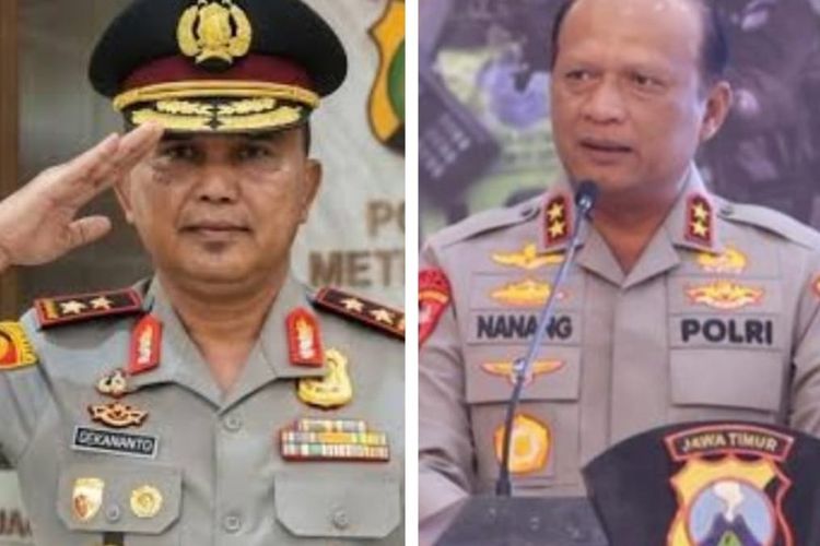 Kapolda Jatim Diganti, Irjen Dekananto Eko Purwono Gantikan Nanang Avianto