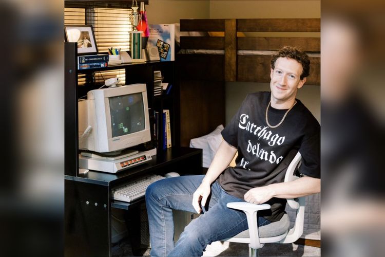 CEO Meta Mark Zuckerberg merayakan ultah ke-40 pada 14 Mei 2024. Ia membuat miniatur tempat paling berkesan dan bersejarah di hidupnya. Salah satunya adalah kamar tidur semasa kecil Zuck, seperti di foto ini.