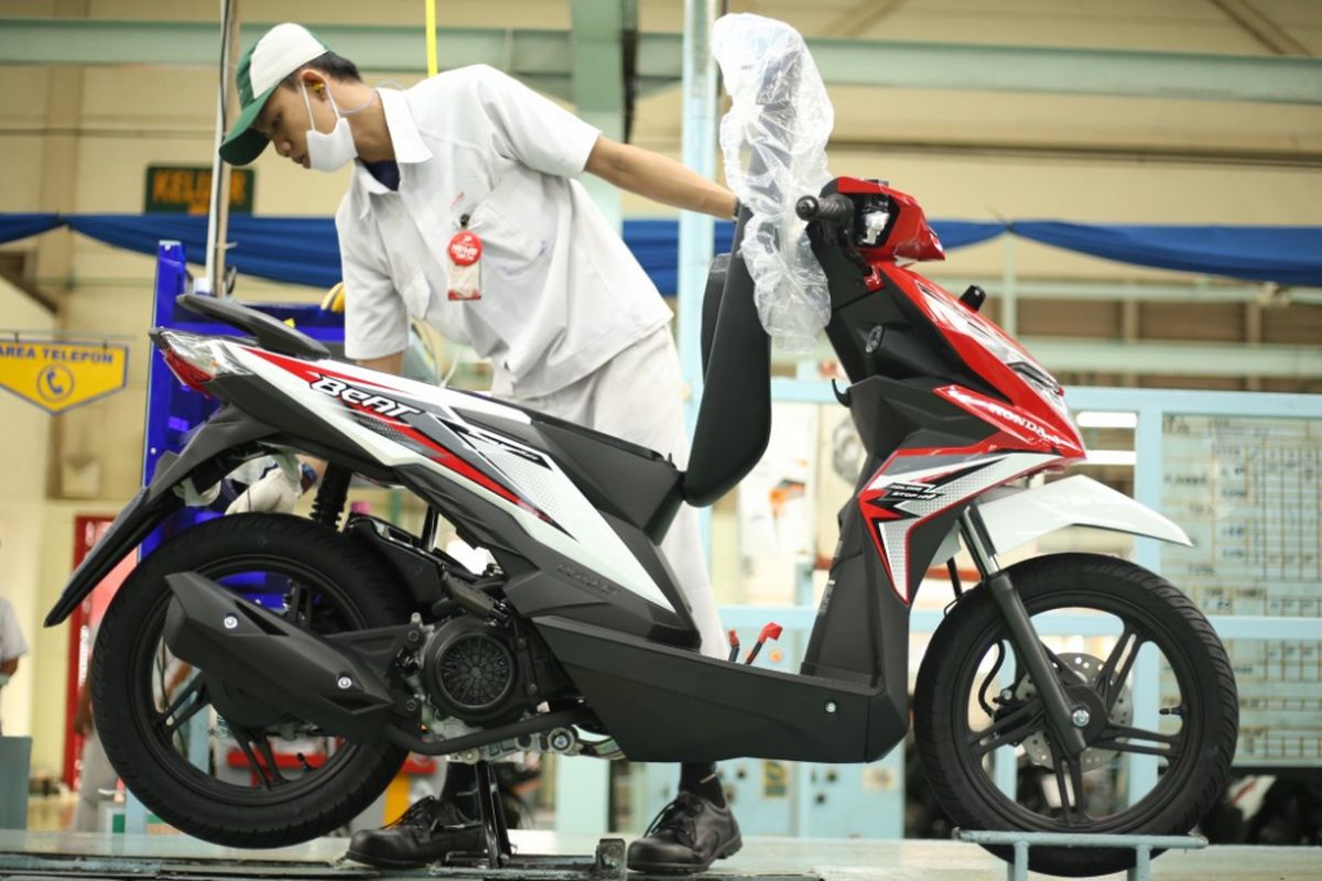 Honda BeAT dengan Penampilan Baru