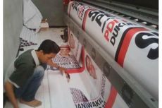 Percetakan Banjir Pesanan Spanduk Ucapan Selamat untuk Jokowi-JK