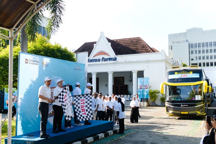 Mudik Gratis BUMN 2026, Kimia Farma (KAEF) Berangkatkan Pemudik ke Solo dan Yogyakarta