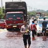 Jalan Lintas Sumatera di Riau Diterjang Banjir