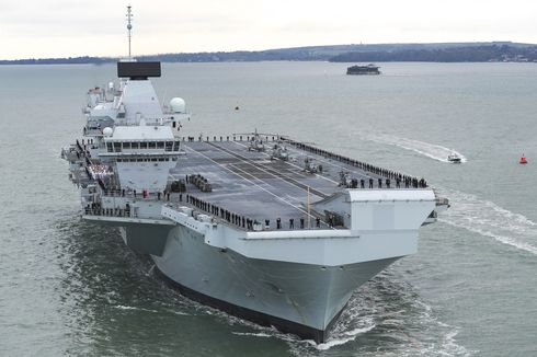 Kapal AL Inggris Dikerahkan untuk Salurkan Bantuan ke Gaza