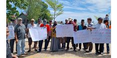 Unjuk Rasa di Pantai Marbo, Nelayan Tallo Protes Pembangunan Rel At Grade